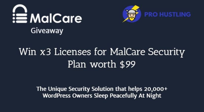 MalCare Giveaway
