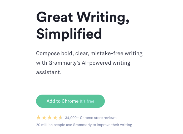 Grammarly Free Writing Assistant