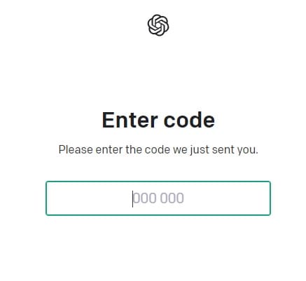 Chat GPT- Enter Code